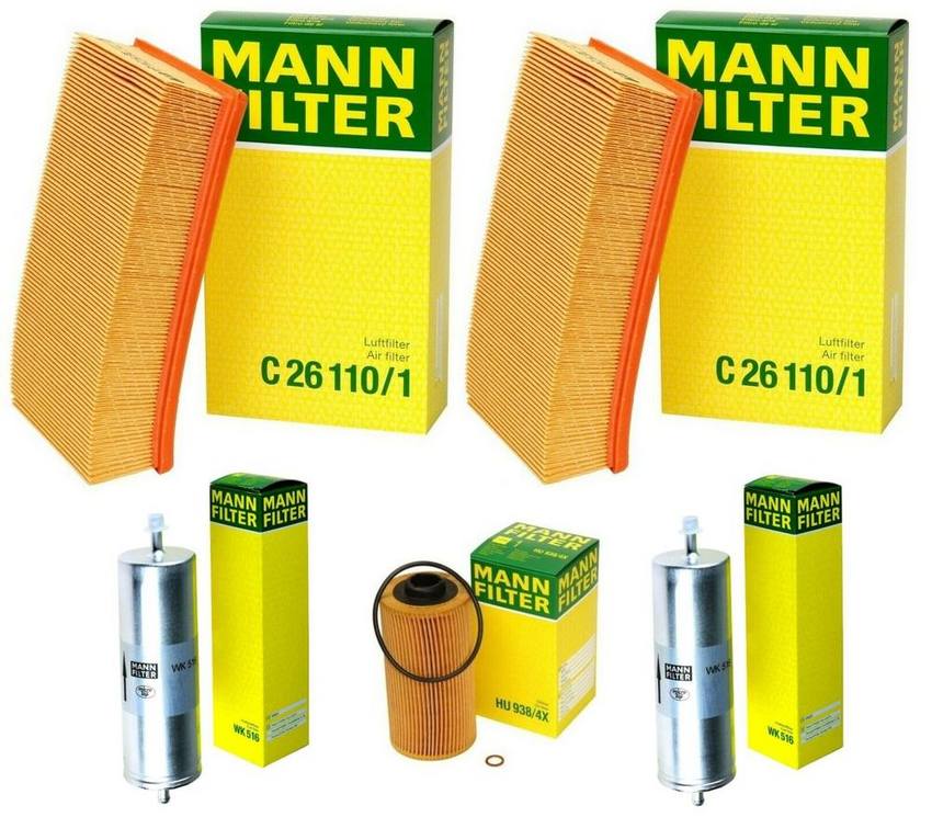 BMW Filter Service Kit 13721720861 - MANN-FILTER 1645264KIT